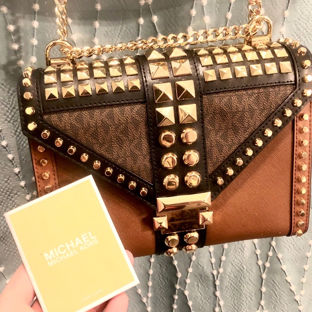 Michael Kors studded purse Whitney*